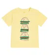Stella Mccartney Baby Printed Cotton T-shirt In White