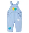 Stella Mccartney Baby Printed Denim Overalls