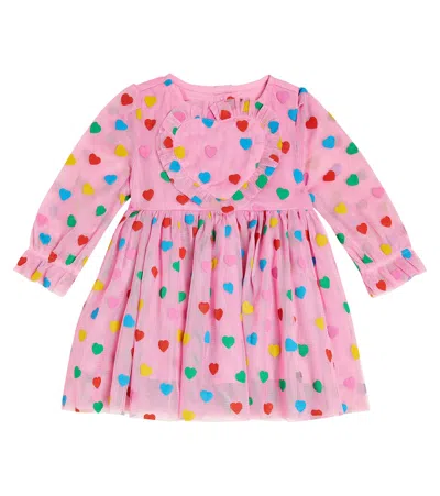 Stella Mccartney Baby Printed Dress In Pink