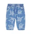 Stella Mccartney Baby Printed Jeans In Blue