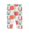 Stella Mccartney Baby Rainbow Love Cotton Leggings In Multi