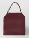 Stella Mccartney Falabella Baby Bella Large Top Handle Bag In Red