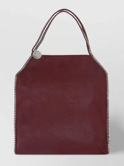 Stella Mccartney Babybella Bag Eco Shaggy Deer Chain In Brown