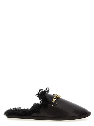 Stella Mccartney 'backless Ryder' Sabots In Brown