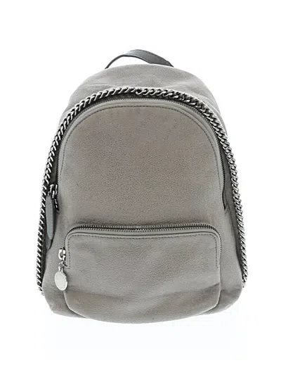 Pre-owned Stella Mccartney Backpack In Gray