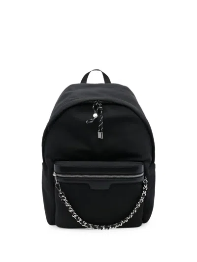 Stella Mccartney Backpack With Chain Details In Black
