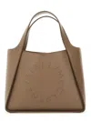 Stella Mccartney Versatile Shoulder Bag Dual Handles In Brown