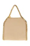 Stella Mccartney Falabella Mini Tote Bag In Neutral