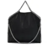 Stella Mccartney Falabella Fold-over Tote Bag In Black