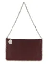 Stella Mccartney Falabella Chained Shoulder Bag In Brown