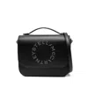 Stella Mccartney Logo-studded Mini Bag In Black