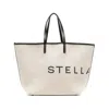Stella Mccartney Neutral Tote Bags In Beige