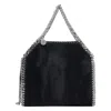 Stella Mccartney Mini Handbag With Chain Strap And Metal Hardware In Black