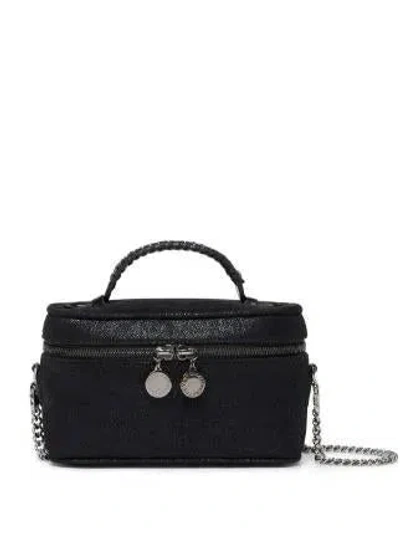 Stella Mccartney Falabella Vanity Crossbody Bag In Black