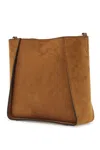 Stella Mccartney Stella Logo Mini Crossbody Bag In Brown