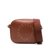Stella Mccartney Logo Cross Body Bag In Brown
