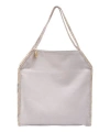 Stella Mccartney Foldable Falabella Tote Bag In Butter/cream