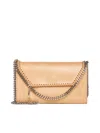 Stella Mccartney Mini Falabella Shaggy Faux Deer Bag In Fawn