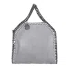 Stella Mccartney Falabella Shaggy Deer Shoulder Bag In Gray