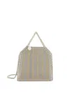 Stella Mccartney Falabella Striped Metallic Bag In Pattern