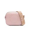 Stella Mccartney Small Camera Embossed Grainy Mat Bags In Multicolor