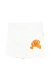Stella Mccartney 波珠贴花短裤 In White