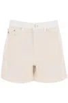 STELLA MCCARTNEY BANANA DENIM SHORTS