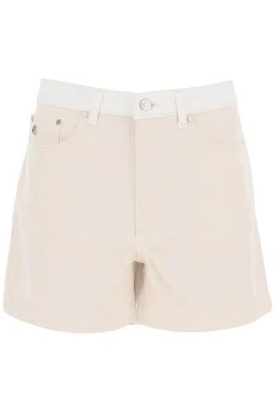 STELLA MCCARTNEY BANANA DENIM SHORTS