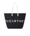 Stella Mccartney Smc Bananatex Large Crossbody Tote Bag In Black