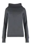 Stella Mccartney Virgin Wool Turtleneck Sweater In Gray