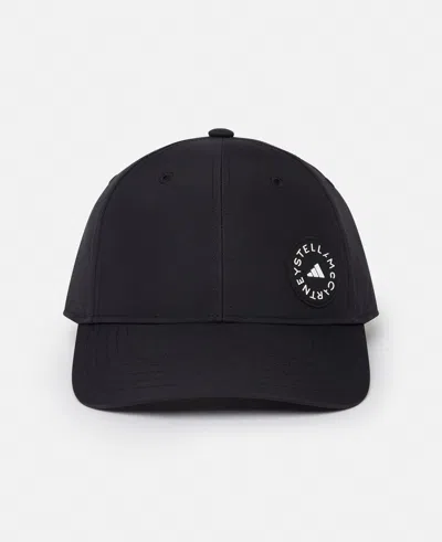 Stella Mccartney Baseball Cap In Black