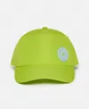Stella Mccartney Baseball Cap In Semi-solar Slime/glow Blue