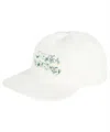Stella Mccartney White Dandelion Logo Cap In White