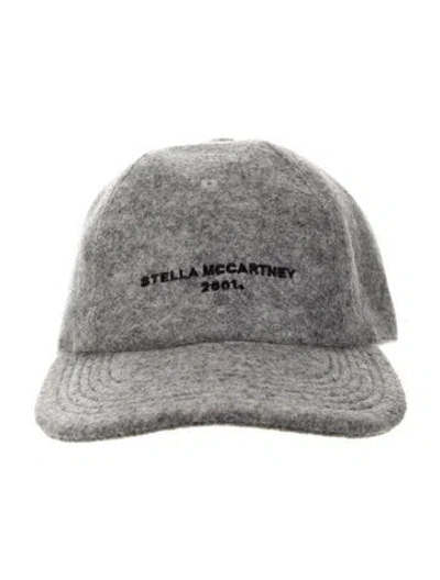 Pre-owned Stella Mccartney Baseball Cap W/tags In Gray