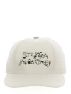 Stella Mccartney White Dandelion Logo Cap