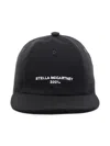 Stella Mccartney Stella Mc Cartney Logo Baseball Cap In Black