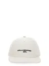 Stella Mccartney Baseball Hat With Logo Embroidery In White