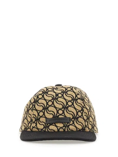 Stella Mccartney Baseball Hat With Logo In Multicolor