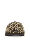 Stella Mccartney Logo Baseball Hat Patterned Design In Multicolour