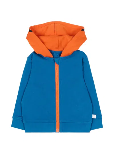 Stella Mccartney Babies' Basketball-design Hoodie In Blue