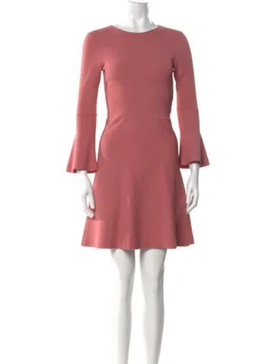 Pre-owned Stella Mccartney Bateau Neckline Mini Dress In Pink