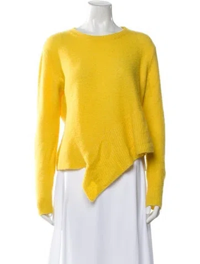 Pre-owned Stella Mccartney Bateau Neckline Sweater In Yellow
