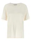 Stella Mccartney Beads Embroidery T-shirt White In Neutral