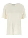 Stella Mccartney Beads Embroidery T-shirt White In Neutral