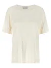 Stella Mccartney Beads Embroidery T-shirt White In Neutral