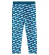 Stella Mccartney Bedruckte Leggings In Blau