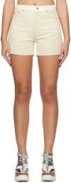 Stella Mccartney Banana Shorts In 9067 White\ecru Wash