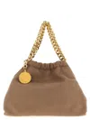 Stella Mccartney Falabella Mini Crossbody Drawstring Bags In Brown