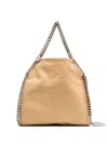 Stella Mccartney Small Falabella Shoulder Bag In Beige