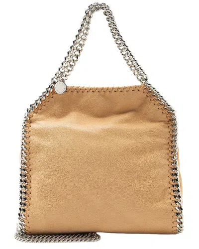 Stella Mccartney Beige Faux Leather Falabella Mini Tote (authentic Pre-loved) In Blue